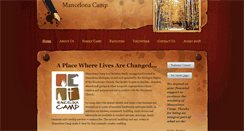 Desktop Screenshot of mancelonacamp.org