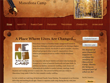 Tablet Screenshot of mancelonacamp.org